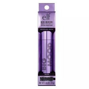 e.l.f. Big Mood Mega Volume & Lifting Mascara - BLACK, 0.3 fl oz